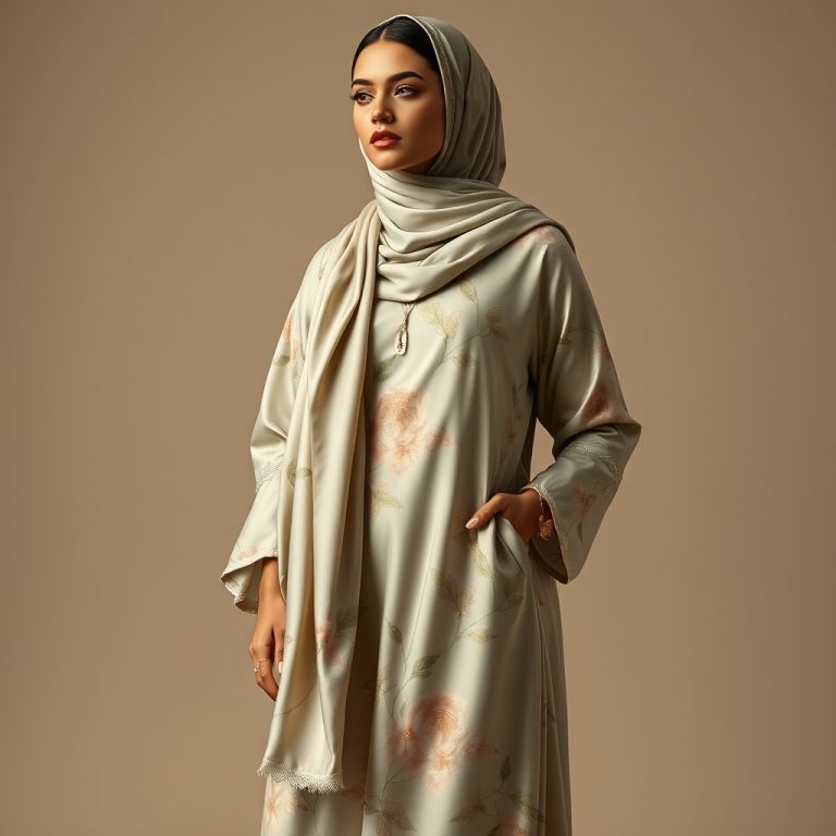 Ritz Exclusive: The Art of Silk Printing and Modern Modest Mastery in High-End Fashion