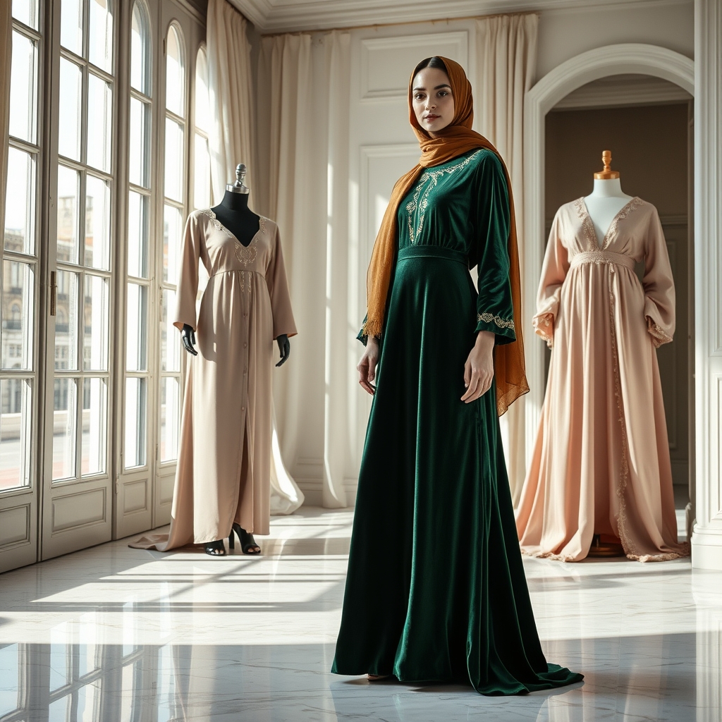 Ritz’s Modern Modest Masterpieces: The Alchemy of Silk, Velvet, and Shimmer in Luxury Resort Wear