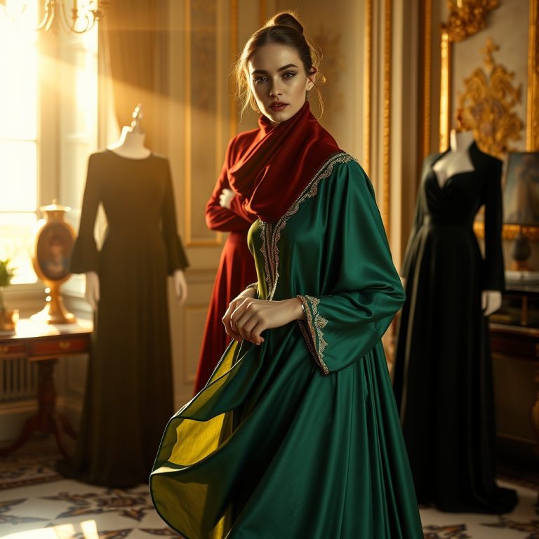 Ritz’s Modern Modest Alchemy: The Art of Silk, Velvet, and Shimmer in Exclusive Designer Wear