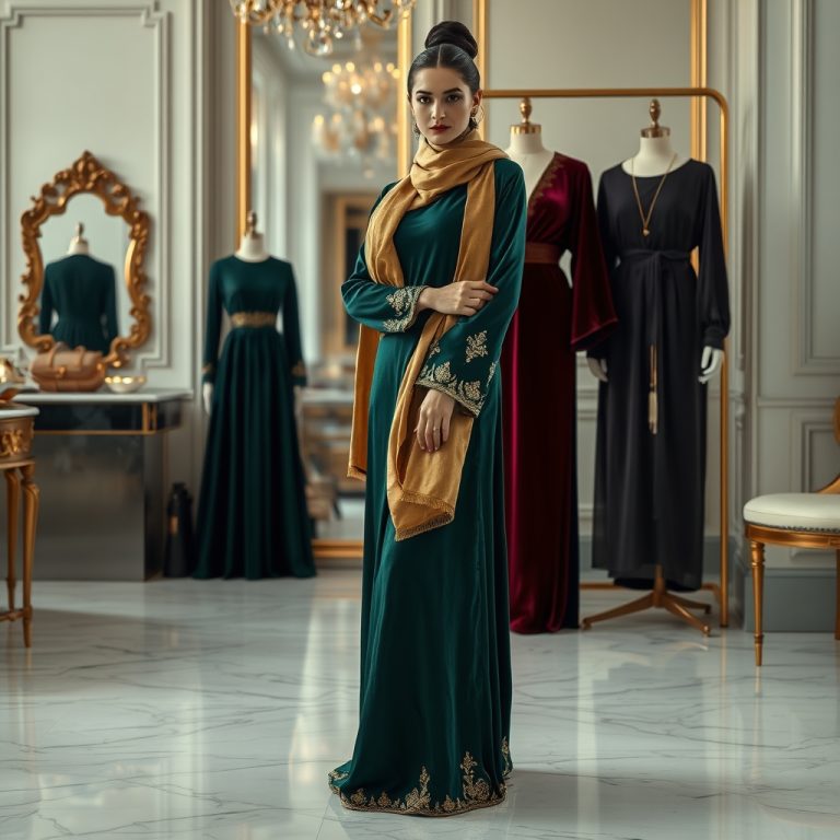 Ritz’s Modern Modest Mastery: The Art of Silk, Velvet, and Shimmer in the Syari Collection and Beyond