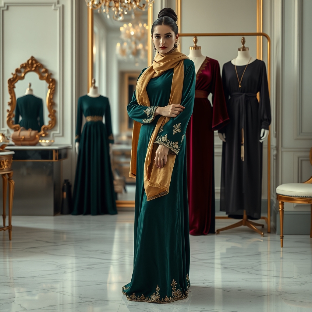 Ritz’s Modern Modest Mastery: The Art of Silk, Velvet, and Shimmer in the Syari Collection and Beyond
