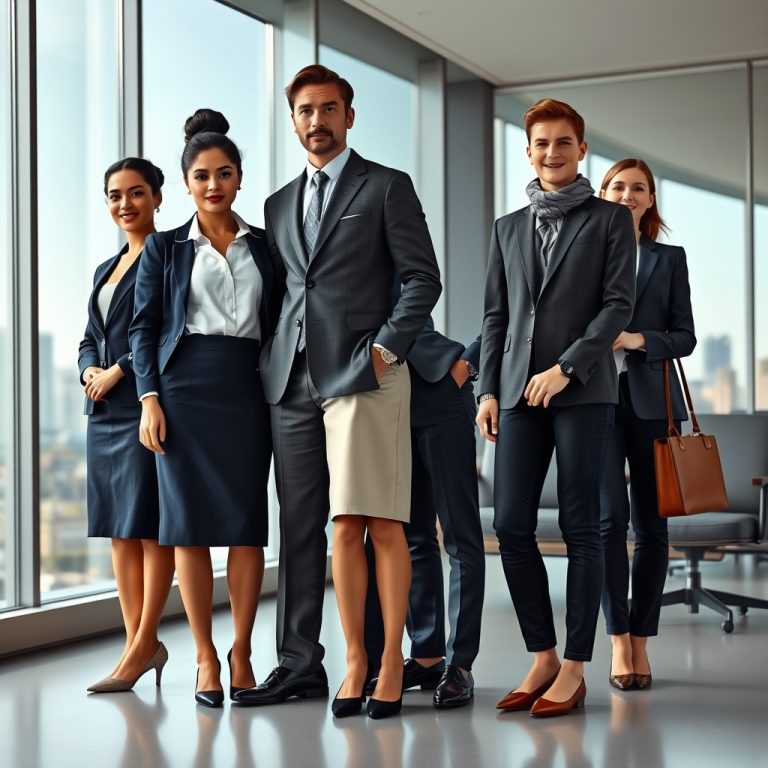 The Psychology Behind Elegant Work Fashion: How Your Professional Outfit Influences Perception and Performance