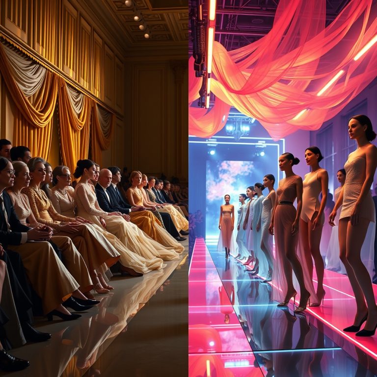 The Runway’s Duality: How Fashion Weeks Are Balancing Opulence and Innovation in a Changing World