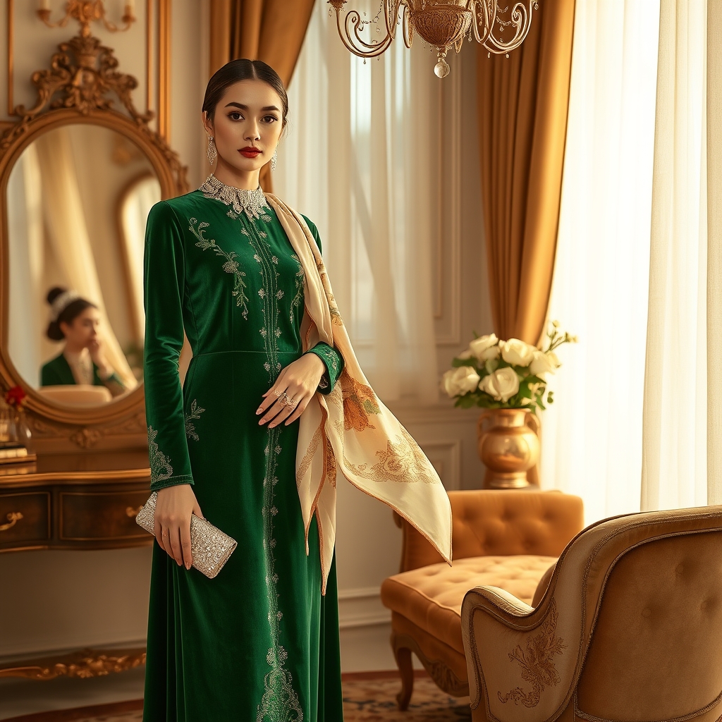Ritz’s Modern Modest Vision: The Art of Silk, Velvet, and Shimmer in the New Era of Luxury Resort Wear and Evening Glamour