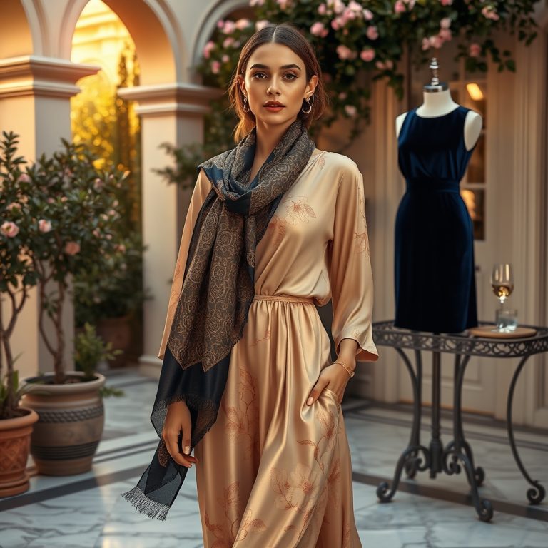 Ritz’s Modern Modest Vision: The Craftsmanship Behind Silk Printing and Premium Couture in the Summer Collection