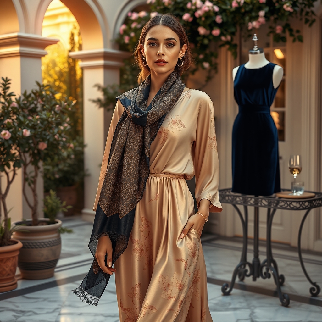 Ritz’s Modern Modest Vision: The Craftsmanship Behind Silk Printing and Premium Couture in the Summer Collection
