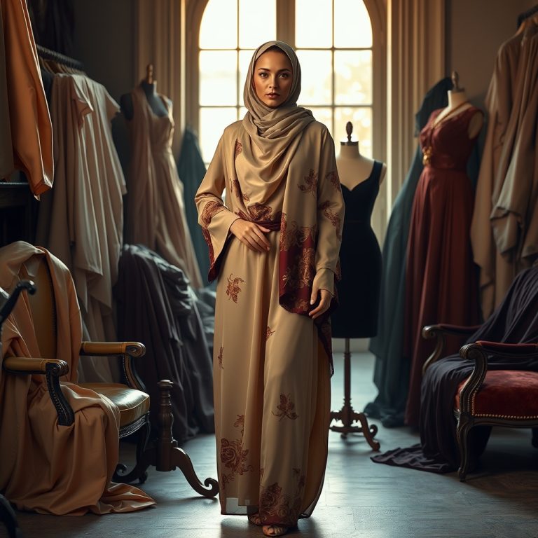 The Ritz Luxury Dress: A Journey Through Silk, Velvet, and the Timeless Allure of Parisian Elegance in Modern Modest Fashion