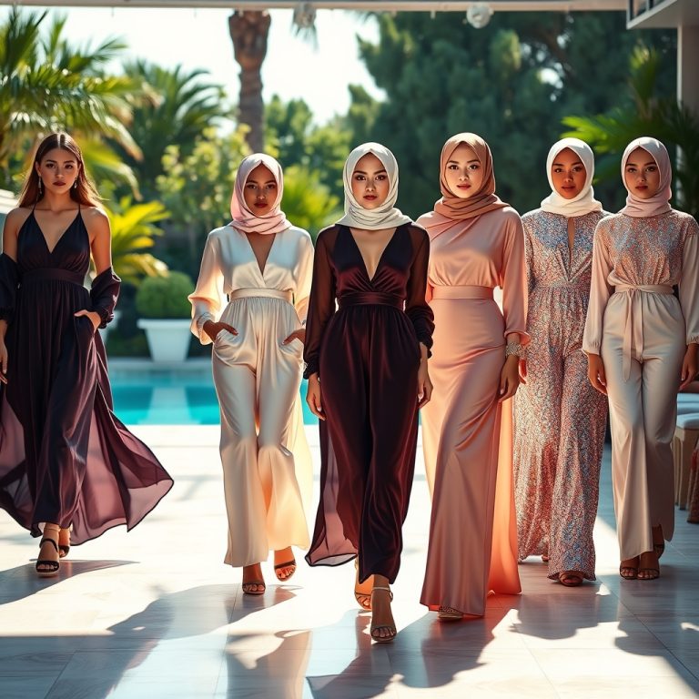 Ritz’s Modern Modest Marvels: The Art of Silk, Velvet, and Shimmer in the Summer Collection