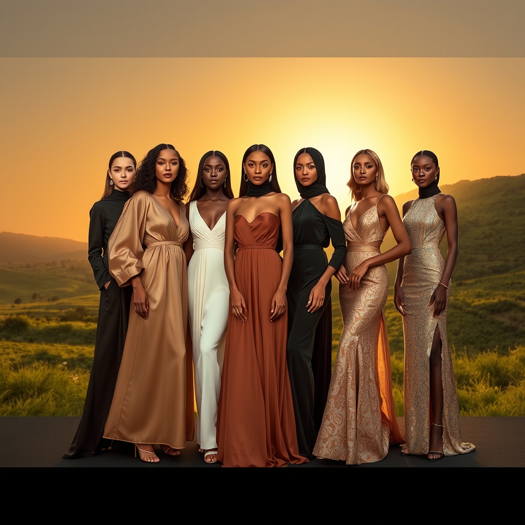 Ritz’s Modern Modest Marvels: The Art of Silk, Velvet, and Shimmer in the Summer Collection