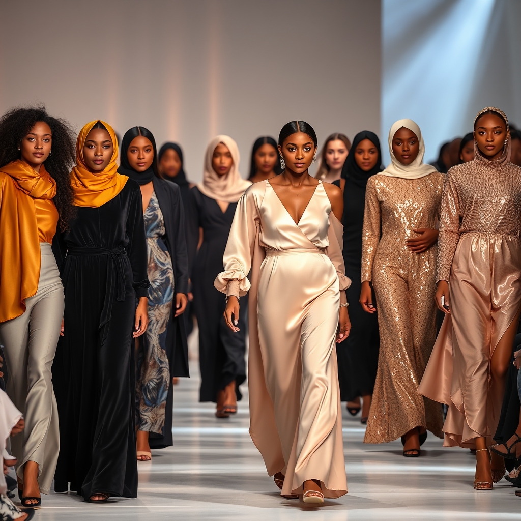 Ritz’s Modern Modest Marvels: The Art of Silk, Velvet, and Shimmer in the Summer Collection