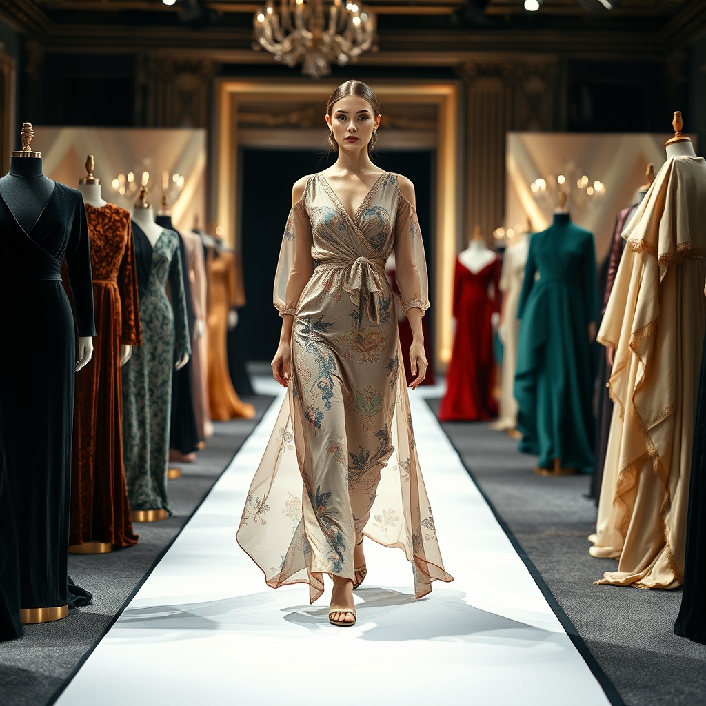 Ritz’s Modern Modest Marvels: The Art of Silk, Velvet, and Shimmer in the Syari Collection